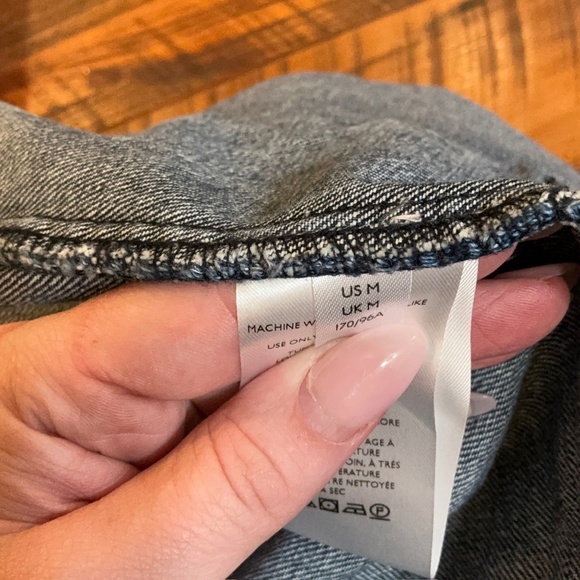 Pilcro Classic Blue Denim Jean Jacket Medium Men’s / Women’s Unisex - Picture 8 of 10